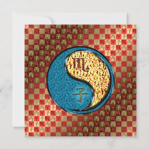 Cartão Scorpio & Fire Rat