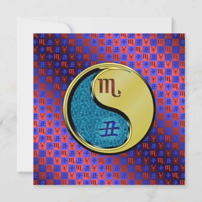 Cartão Scorpio & Metal Ox (Frente)