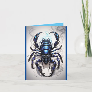 Cartão Scorpio Stardust Secretos - Parabéns