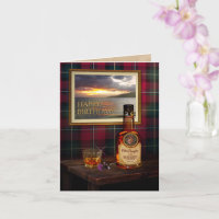 Scotch Whisky Card sem texto e foto