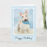 Scottish Terrier Wheaten Dog Painting