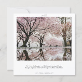 Cartão SCRIPIX DE PROMESSAS DE DEUS 29:11