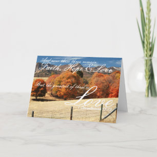 Cartão Scriptured Utah Landscape Greeting Card