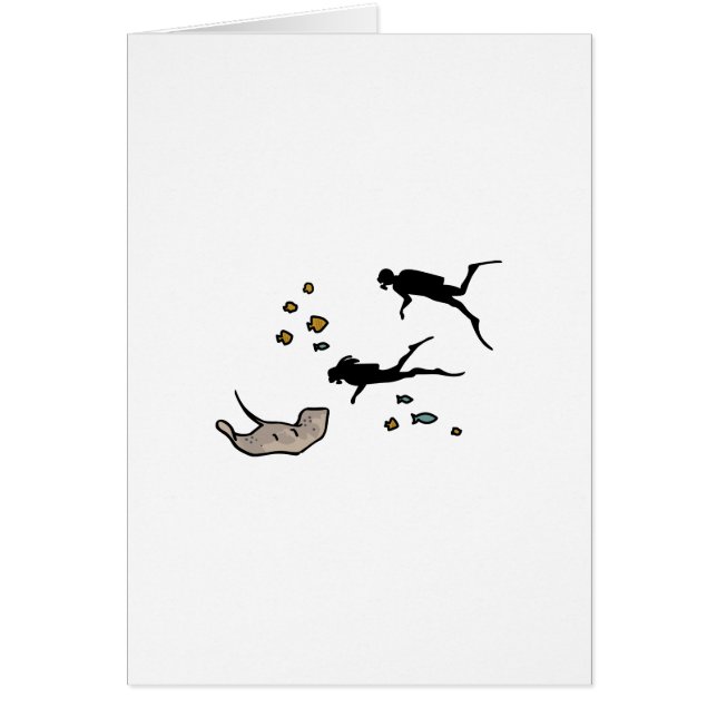 Cartão Scuba Divers (Frente)