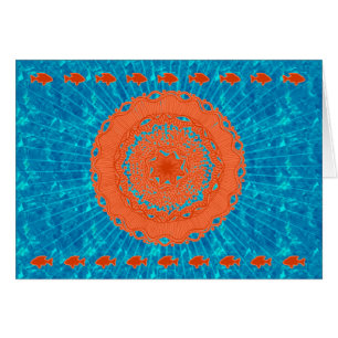 Cartão Scuba - Vazio da placa de saudação