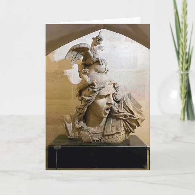 Cartão Sculpture inside the Arc de Triomphe (Frente)