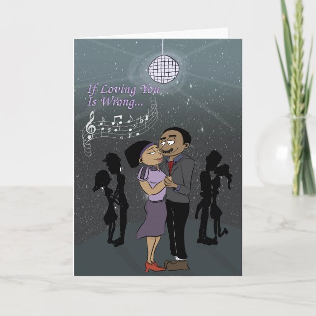 Cartão Se Amar Você Está Errado (Frente)