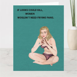 Cartão Se As Aparências Puderem Matar A Saudação Retroati