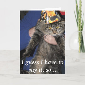 Cartão Se eu tenho que…