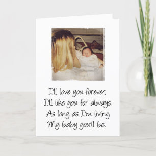 Cartão Se você escolher contar a ele (placa de adoção)