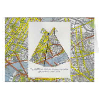 Cartão se você não sabe onde…