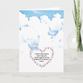 Cartão Se você optar por dizer a ele (cartão de adoção)