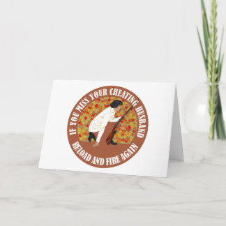 Cartão Se Você Perder Seu Marido Traiçoeiro, Recarregue e