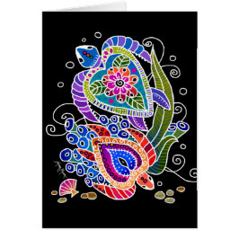 Cartão SEA-MORE e tartarugas marinhas SEA-RINA