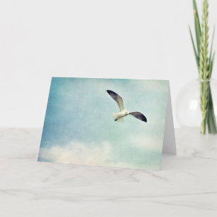 Cartão Seagull Blank Greeting Card