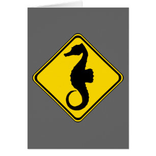 Cartão Seahorse Crossing !