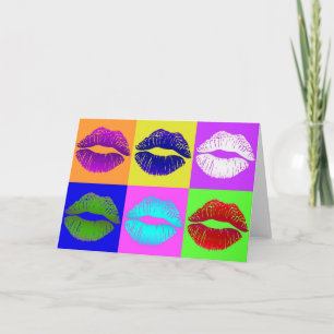 Cartão Sealed with a kiss