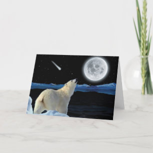 Cartão Searching POLAR BEAR II Greeting Card