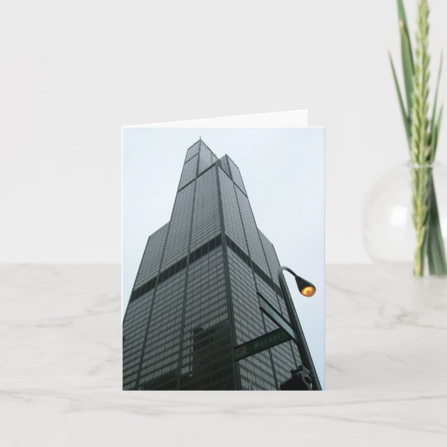 Cartão Sears Tower Notecard (Frente)