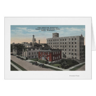 Cartão Seattle, WA - Sueco