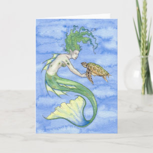Cartão 'Seaturtle' Blank Greeting Card