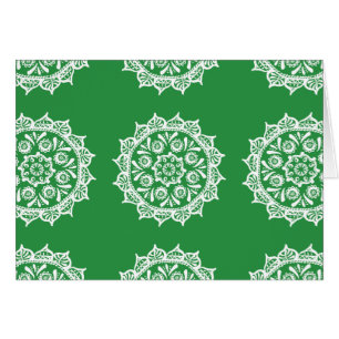 Cartão Seaweed Mandala