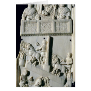 Cartão Seção de um diptych