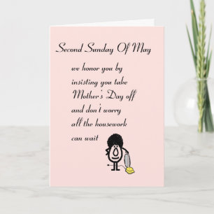 Cartão Second Sunday Of May