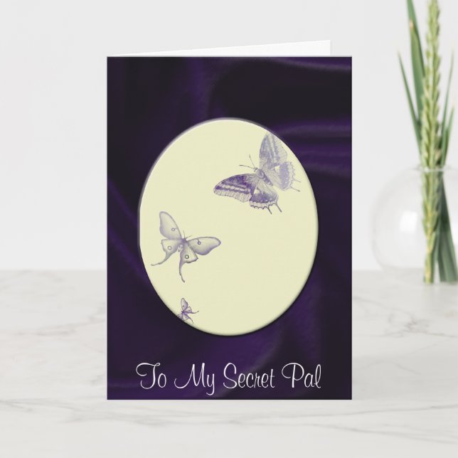 Cartão Secret Pal (Frente)
