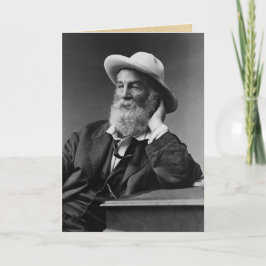 Cartão "Segredo citações de Walt Whitman da melhor