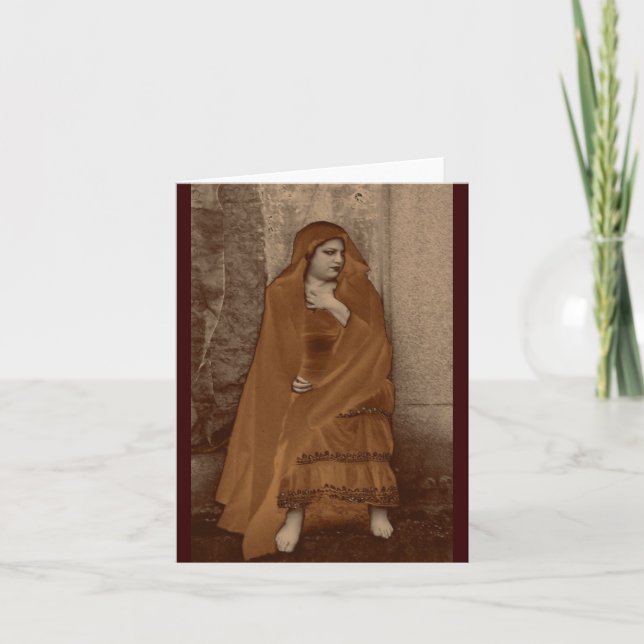 Cartão Segredo de Calypso - Notecard (Frente)