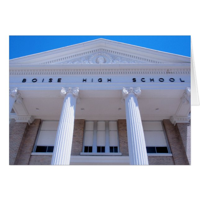 Cartão Segundo grau Boise (Frente Horizontal)