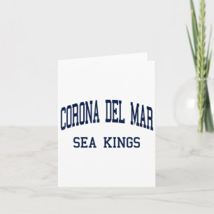 Cartão Segundo grau De Corona Del Mar Hs Costa Mesa Ca