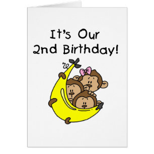 Cartão Segundo Triplets - Dois Meninos/ Um Camiseta Rapar