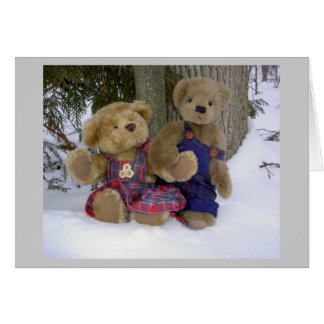 Cartão Segurando as patas