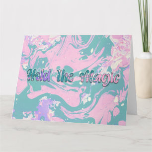 Cartão Segure a magia