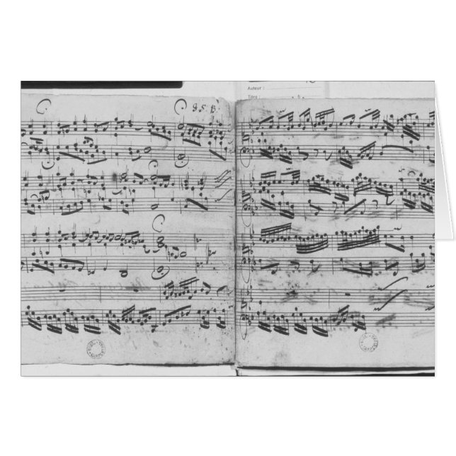 Cartão Sei Gegrusset Iesu Gutig (Frente Horizontal)