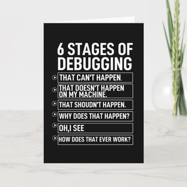 Cartão Seis Níveis De Solução De Problemas (Frente)