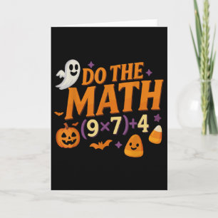 Cartão Seis Sete 67 Meme Faça as Contas Halloween Alpha G