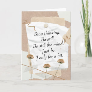 Cartão Seja a Colagem Digital da Mente