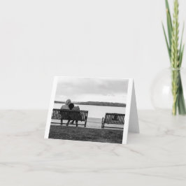 Cartão Seja a minha paz - Vazio dobrado