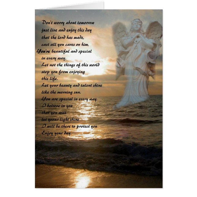 Cartão Seja abençoado_ (Frente)