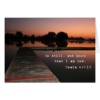 Cartão Seja ainda e saiba. 5x7