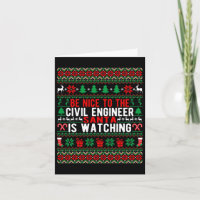 Seja Bom Para O Engenheiro Civil O Papai Noel Está