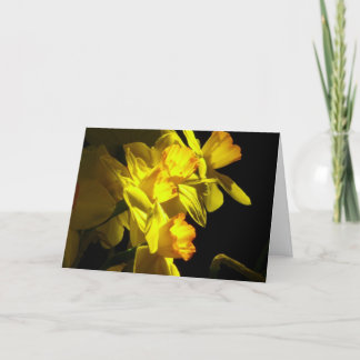 Cartão Seja forte e para tomar o coração…