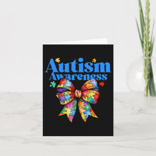 Cartão Seja gentil Arco Autismo Consciência Autismo Supor