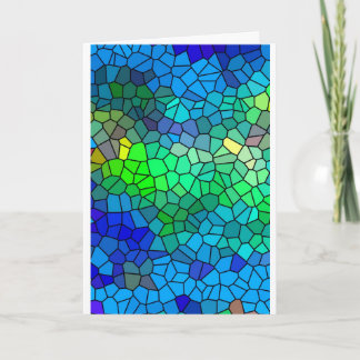 Cartão Seja - incentivo - partes abençoadas do vitral