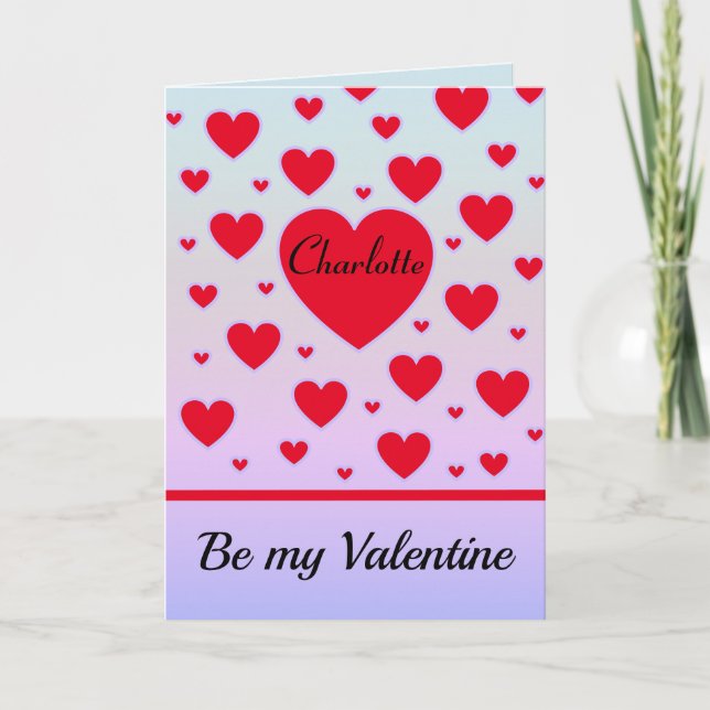 Cartão Seja Meu Namorado (Frente)