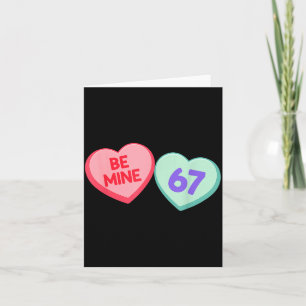 Cartão Seja Minha 67 Cute Valentine Meme Citação de Coraç
