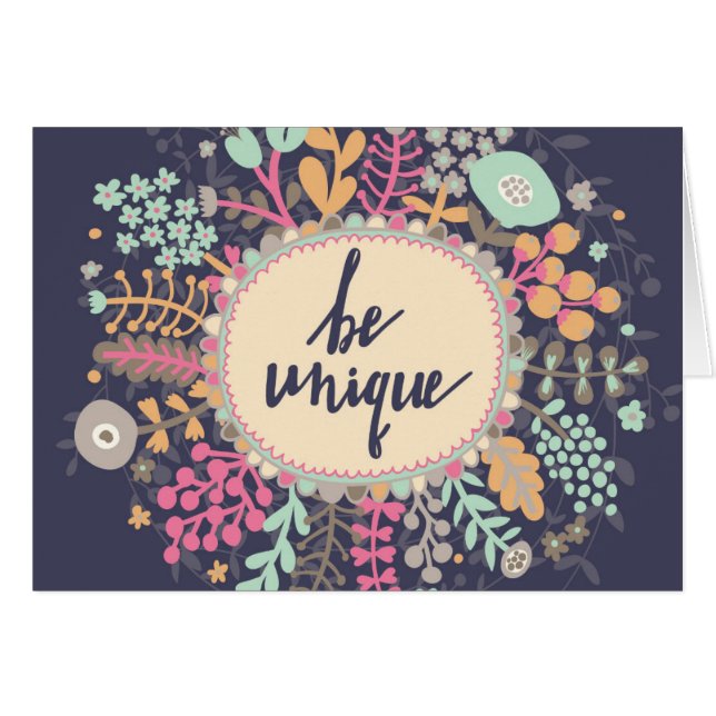 Cartão Seja original (Frente Horizontal)